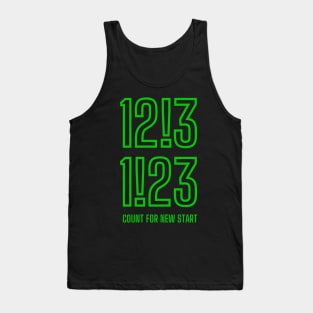 12!31!23 Count for New Start Tank Top